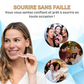 Facettes dentaires cosmétiques amovibles avec bandes de moulage
