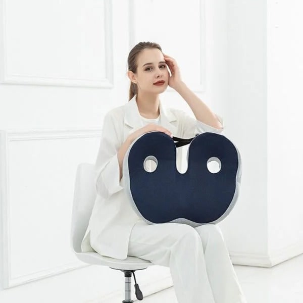 Coussin de chaise en mousse à mémoire de forme avec sangle
