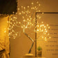 Lampe bonsaï à branches flexibles et micro-LED chaudes