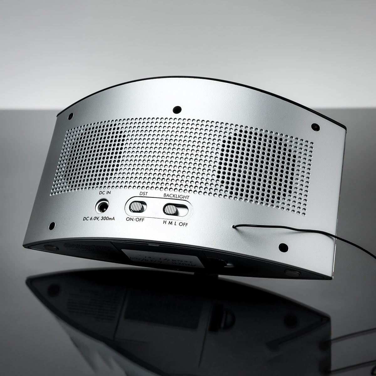 Radio-réveil FM à double alarme et sons d'ambiance