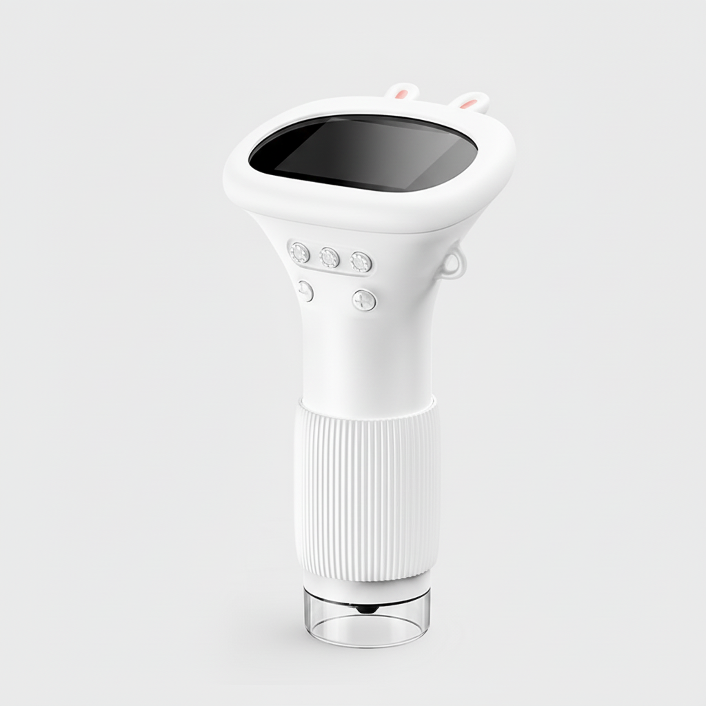 Microscope numérique portatif à écran LCD et recharge USB