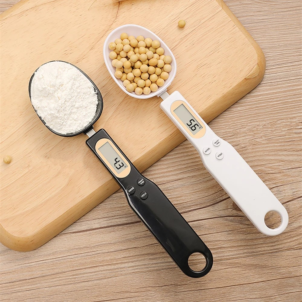 Cuillère balance numérique rechargeable à deux têtes