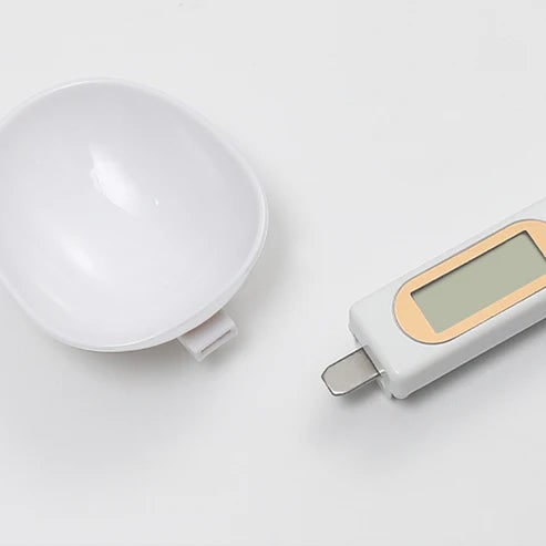 Cuillère balance numérique rechargeable à deux têtes