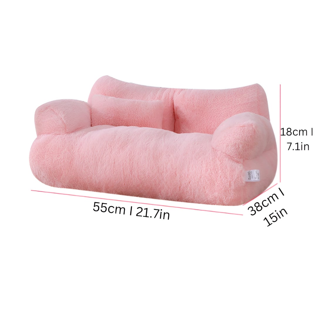 Petit canapé pour chien avec coussin, 55 × 38 cm