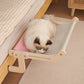 Felineau Hamac en Bois pour Chat | Perchoir Mural Suspendu Confort Premium