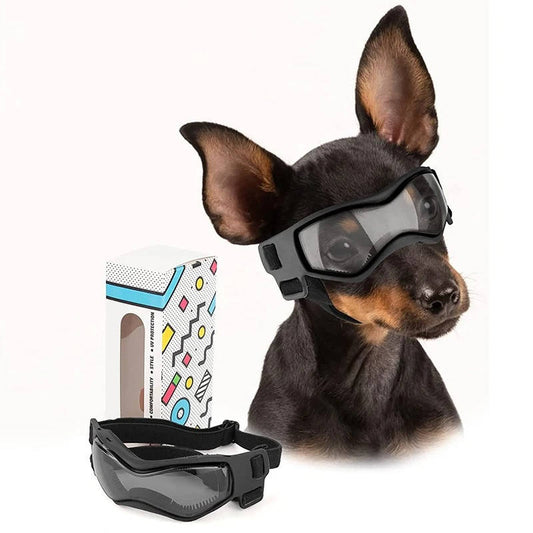 Felineau Lunettes de Protection pour Chien — Anti-UV Anti-Vent Réglables