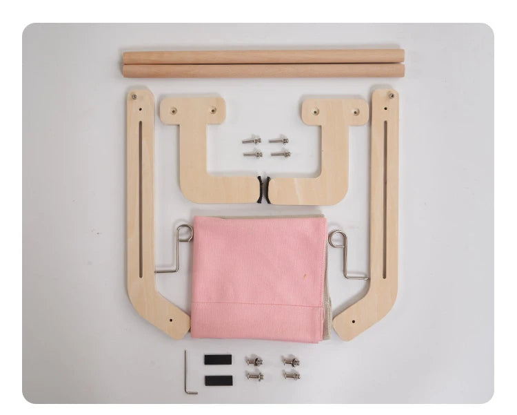 Felineau Hamac en Bois pour Chat | Perchoir Mural Suspendu Confort Premium