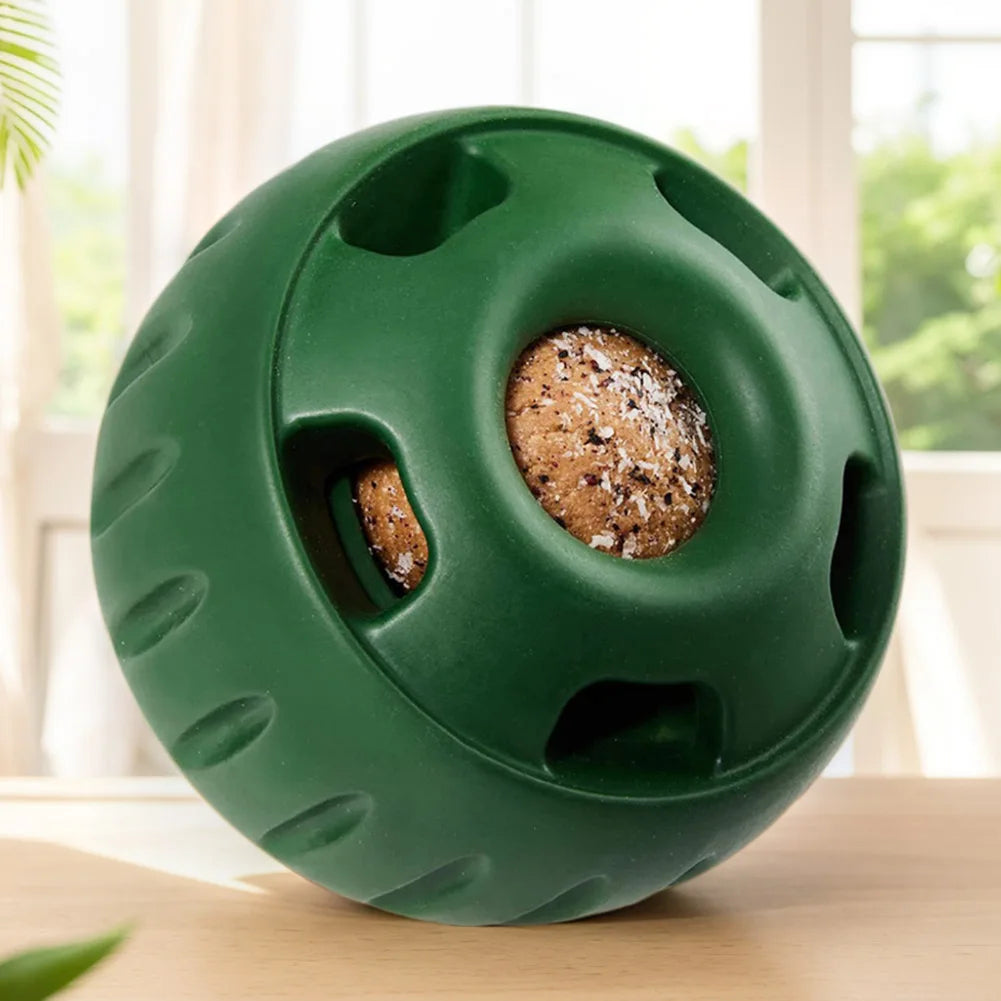 Felineau Gamelle Anti-Glouton & Jouet à Mâcher Rechargeable en Silicone | 2 en 1 pour Chien