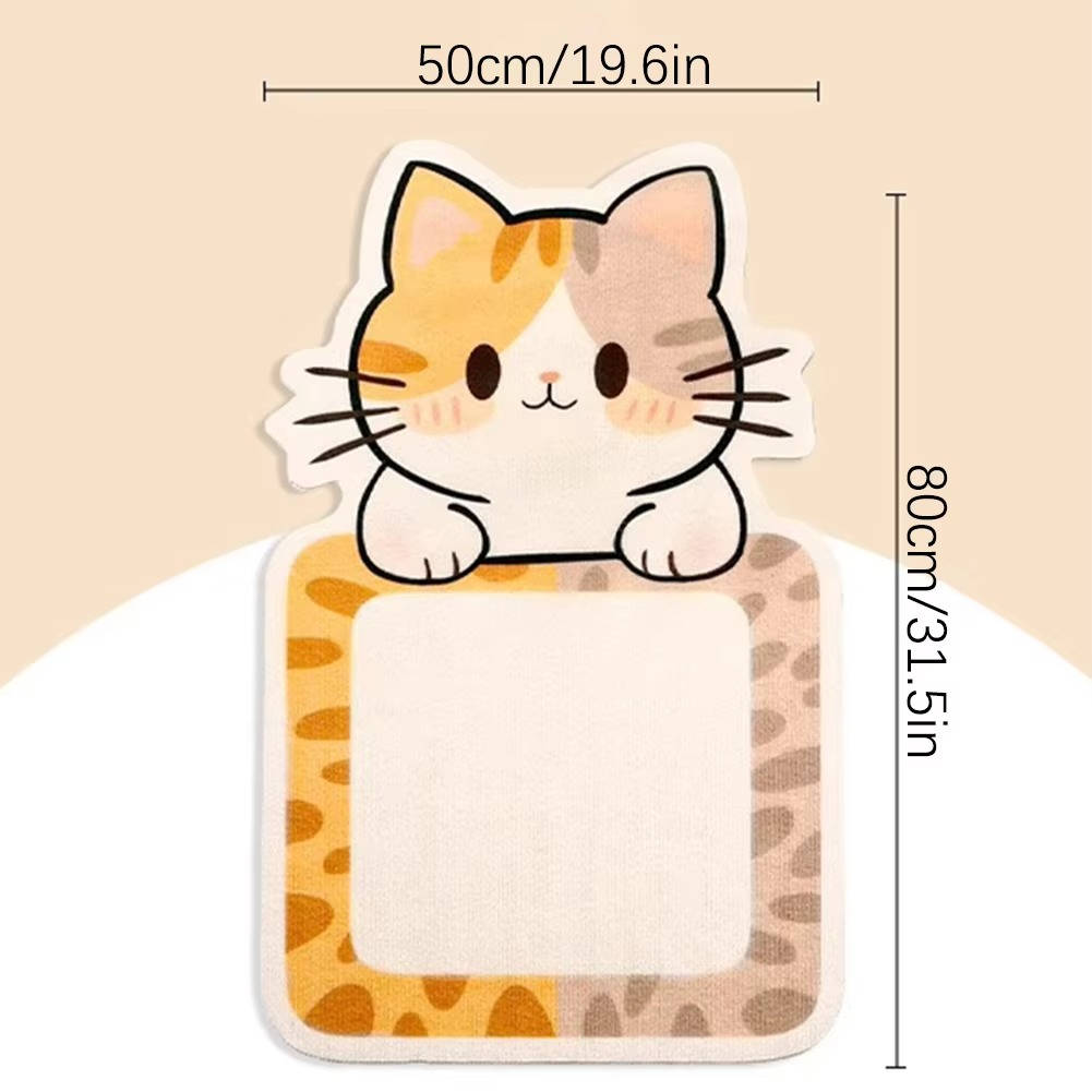 Felineau Griffoir Mural pour Chat | Grattoir Fixation Murale Design 3 Modèles