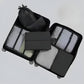 Lot de 7 sacs de rangement de valise avec pochettes chaussures et toilette
