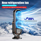 Ventilateur de bureau rechargeable USB à cinq vitesses
