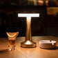 Lampe de table rechargeable rétro avec variateur