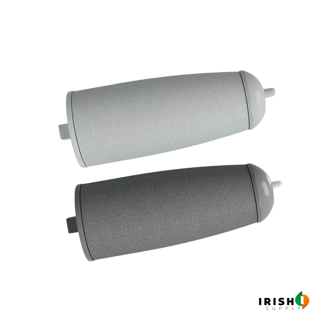 Râpe à pieds rechargeable USB à deux vitesses et rouleaux interchangeables