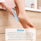 Râpe électrique pour pieds rechargeable à rouleau abrasif