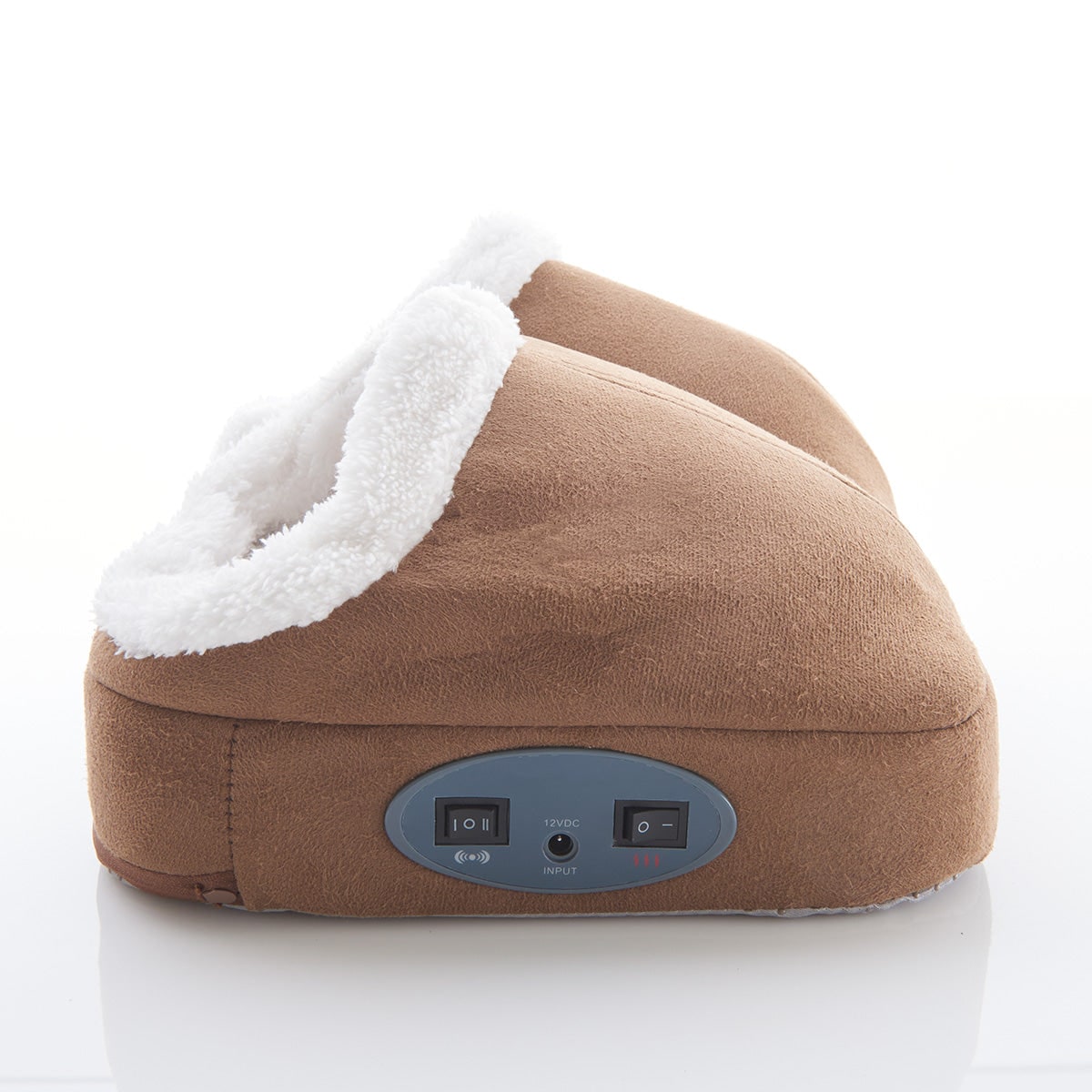 Chauffe-pieds électrique à deux poches et vibrations