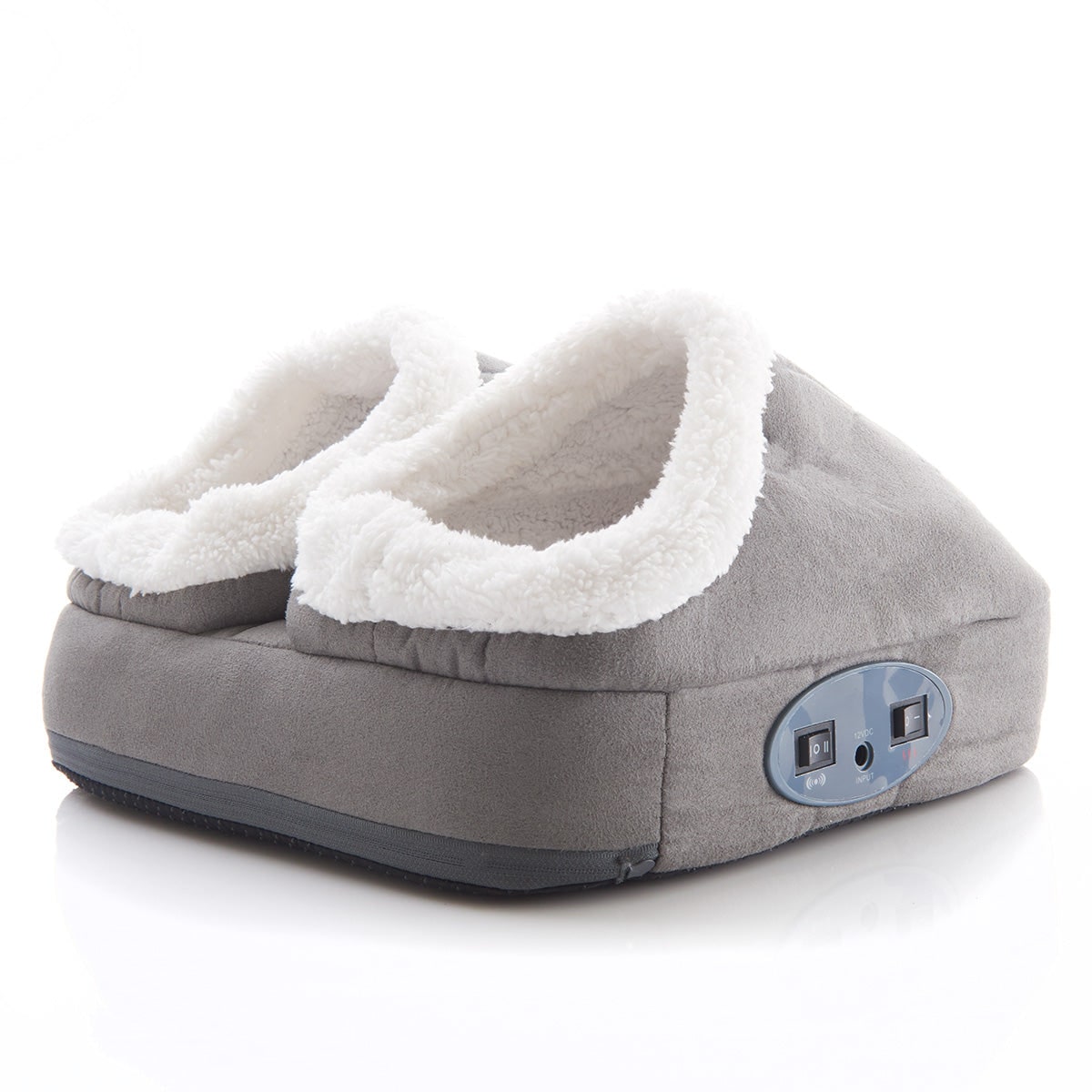 Chauffe-pieds électrique à deux poches et vibrations