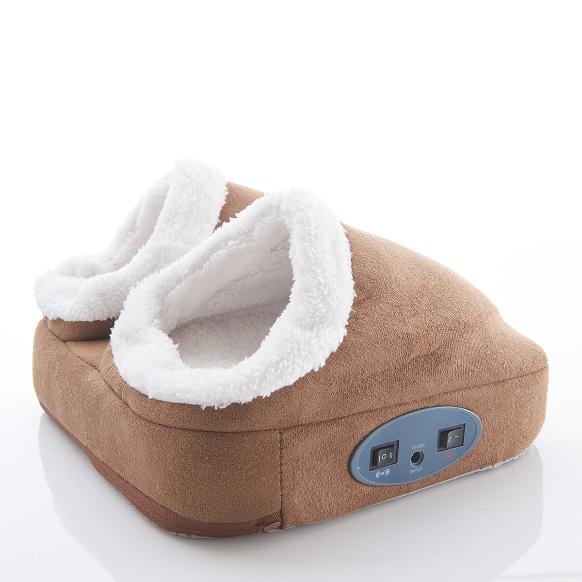 Chauffe-pieds électrique à deux poches et vibrations