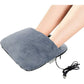 Chauffe-pieds USB en polaire avec massage par vibrations