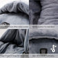 Chauffe-pieds USB en polaire avec massage par vibrations