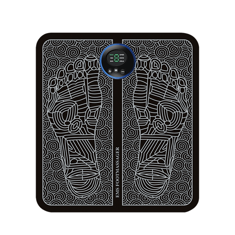 Tapis de stimulation des pieds EMS à commande amovible