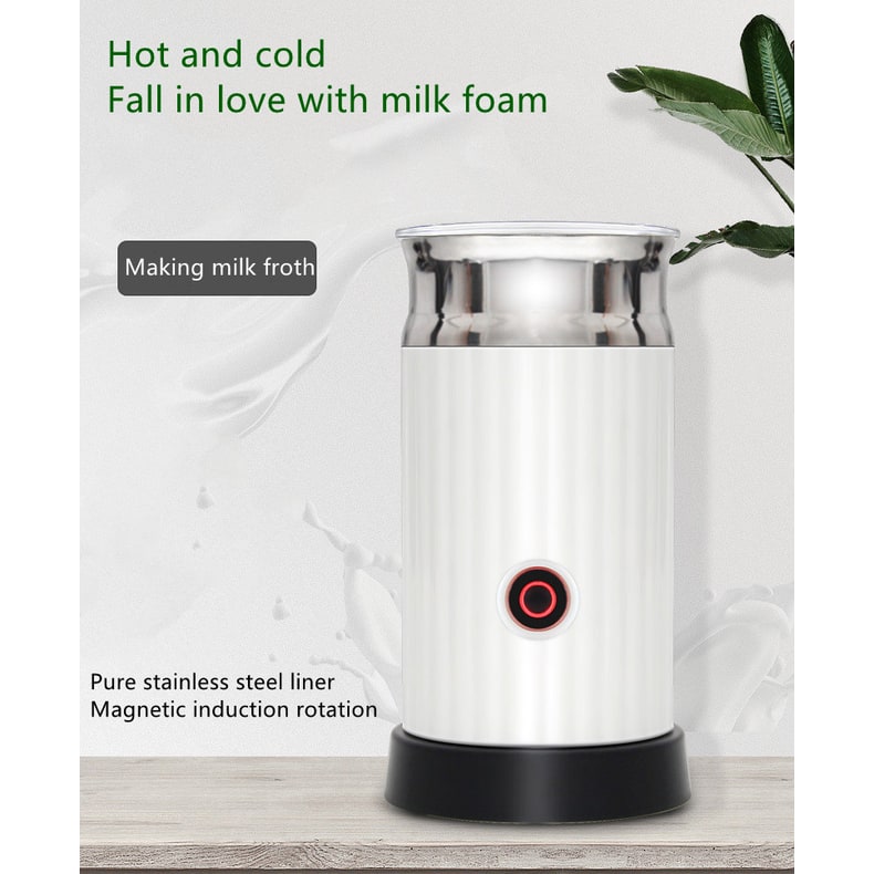 Mousseur et chauffe-lait électrique 500 W à fouet magnétique