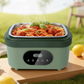 Boîte repas chauffante sans fil à batterie et écran LED