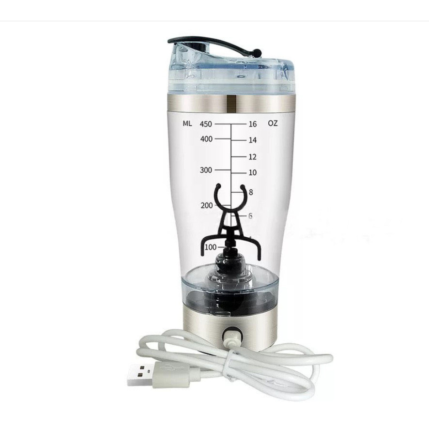 Gourde mélangeuse électrique USB pour boissons en poudre