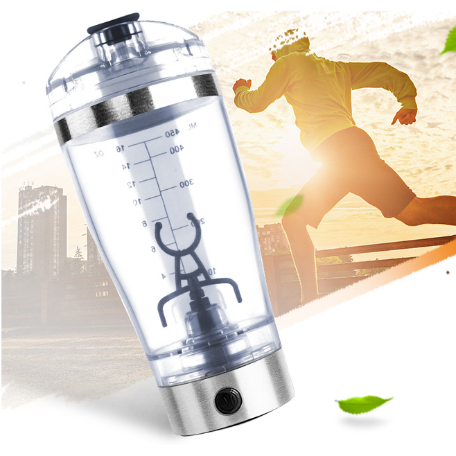 Gourde mélangeuse électrique USB pour boissons en poudre