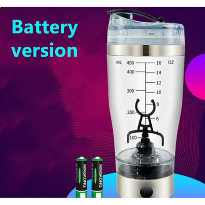 Gourde mélangeuse électrique USB pour boissons en poudre