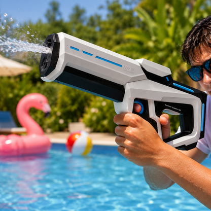 Pistolet à eau électrique à réservoir et remplissage automatique