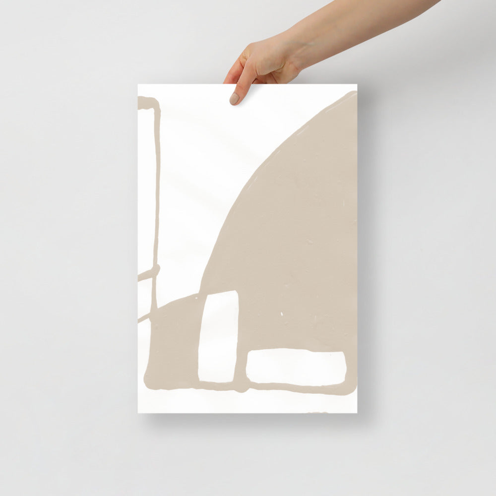 Affiche décorative imprimée sur papier de 189 g/m²