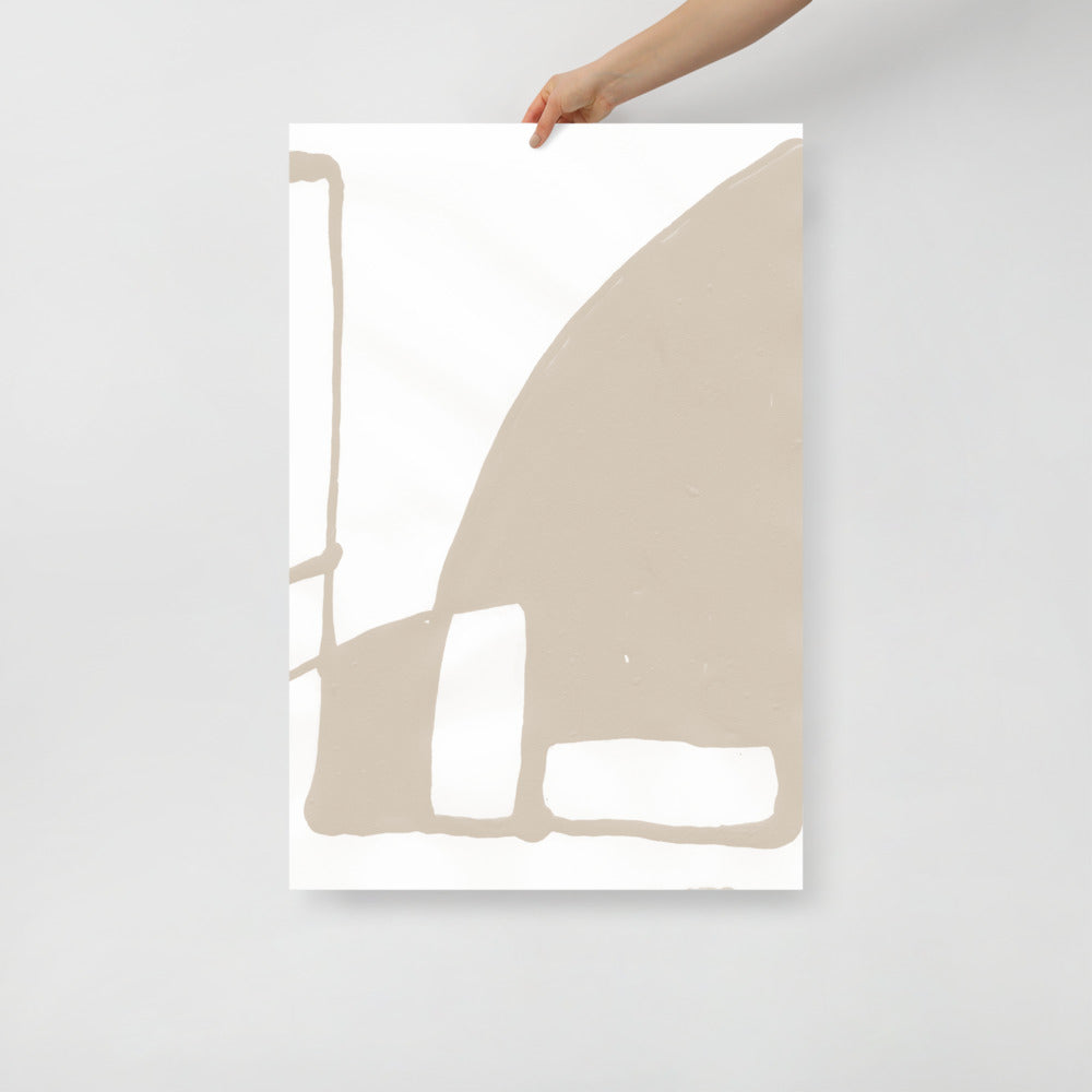 Affiche décorative imprimée sur papier de 189 g/m²