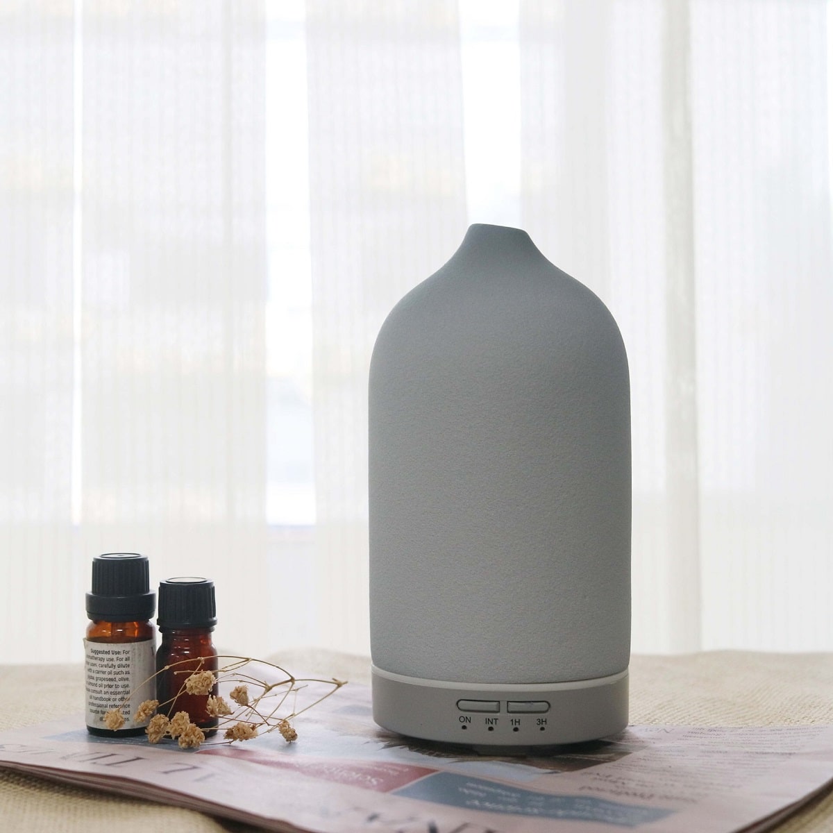 Diffuseur ultrasonique à enveloppe céramique, 100 ml