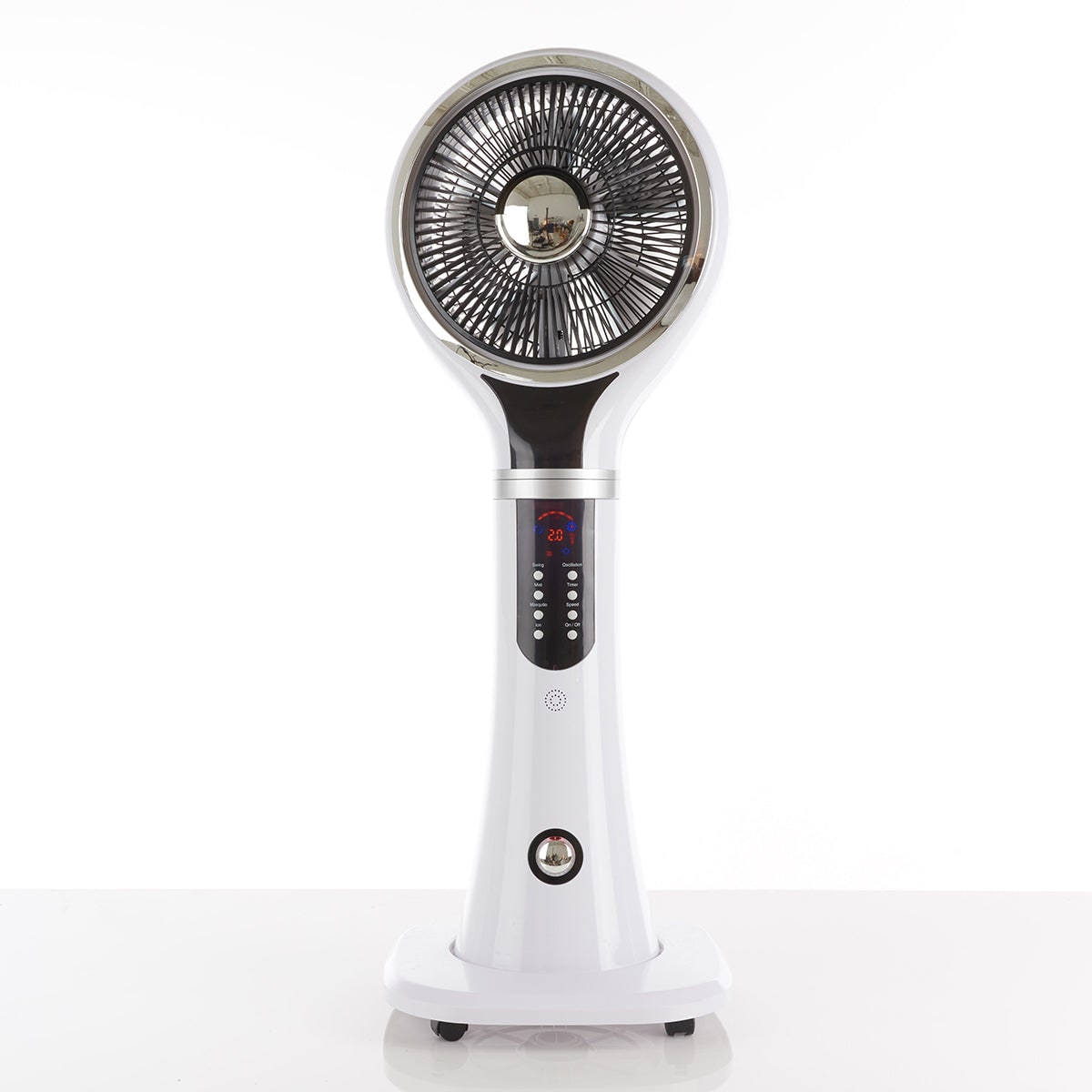 Ventilateur brumisateur sur pied à réservoir de 1,6 litre