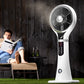 Ventilateur brumisateur sur pied à réservoir de 1,6 litre