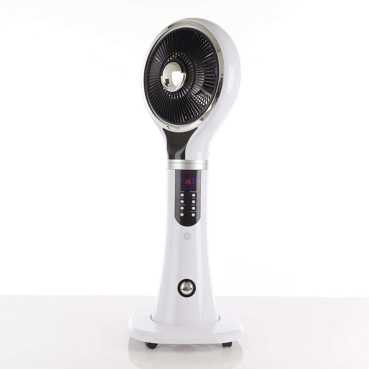 Ventilateur brumisateur sur pied à réservoir de 1,6 litre