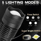 Lampe torche rechargeable à DEL XHP50.2, trois modes