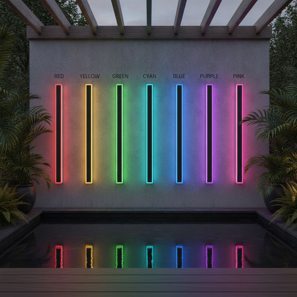 Applique LED RGB extérieure – 30 cm – image 23