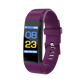 Bracelet d'activité USB avec compteur de pas et écran couleur
