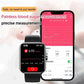 Montre connectée Bluetooth à écran tactile et bracelet silicone