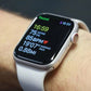 Montre connectée Bluetooth à écran tactile et bracelet silicone
