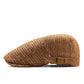 Casquette plate en paille tressée à sangle réglable