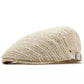 Casquette plate en paille tressée à sangle réglable