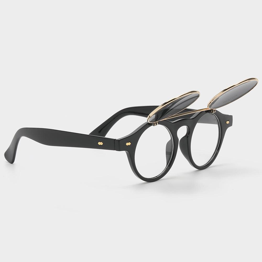 Lunettes à double verre relevable, plusieurs coloris