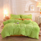 Housse de couette en fausse fourrure avec option parure