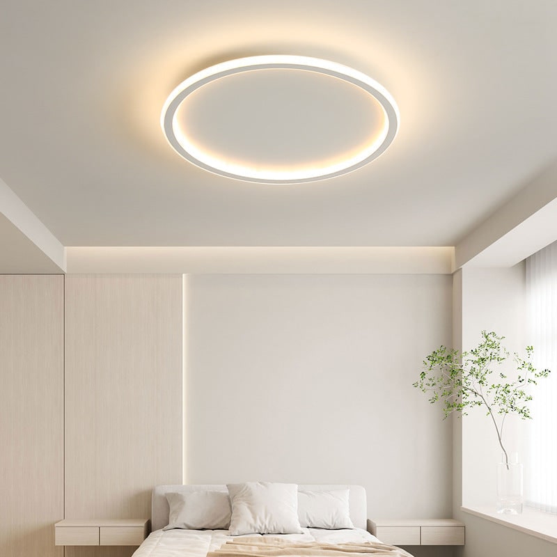 Plafonnier LED rond en métal, plusieurs diamètres