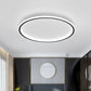 Plafonnier LED rond en métal, plusieurs diamètres