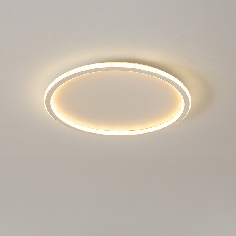Plafonnier LED rond en métal, plusieurs diamètres