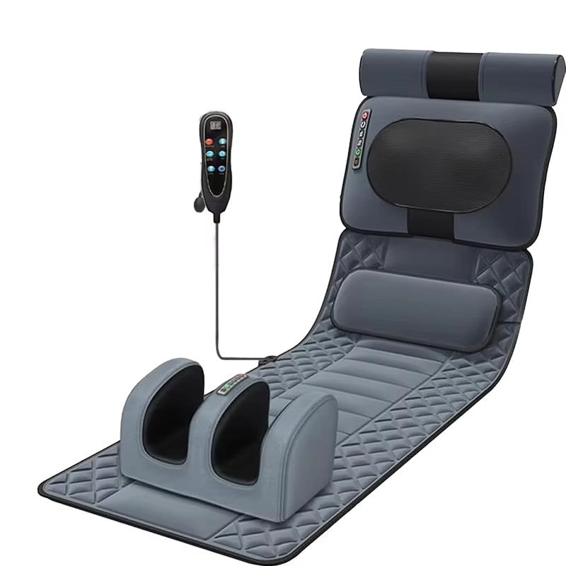 Matelas de massage chauffant avec appui lombaire gonflable