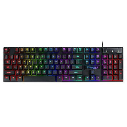 Ensemble clavier et souris USB à rétroéclairage RVB